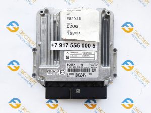 Ремонт и прошивка электронного блока управления ЭБУ BOSCH 0281020519 экскаватора SANY SY215 с двигателем Mitsubishi